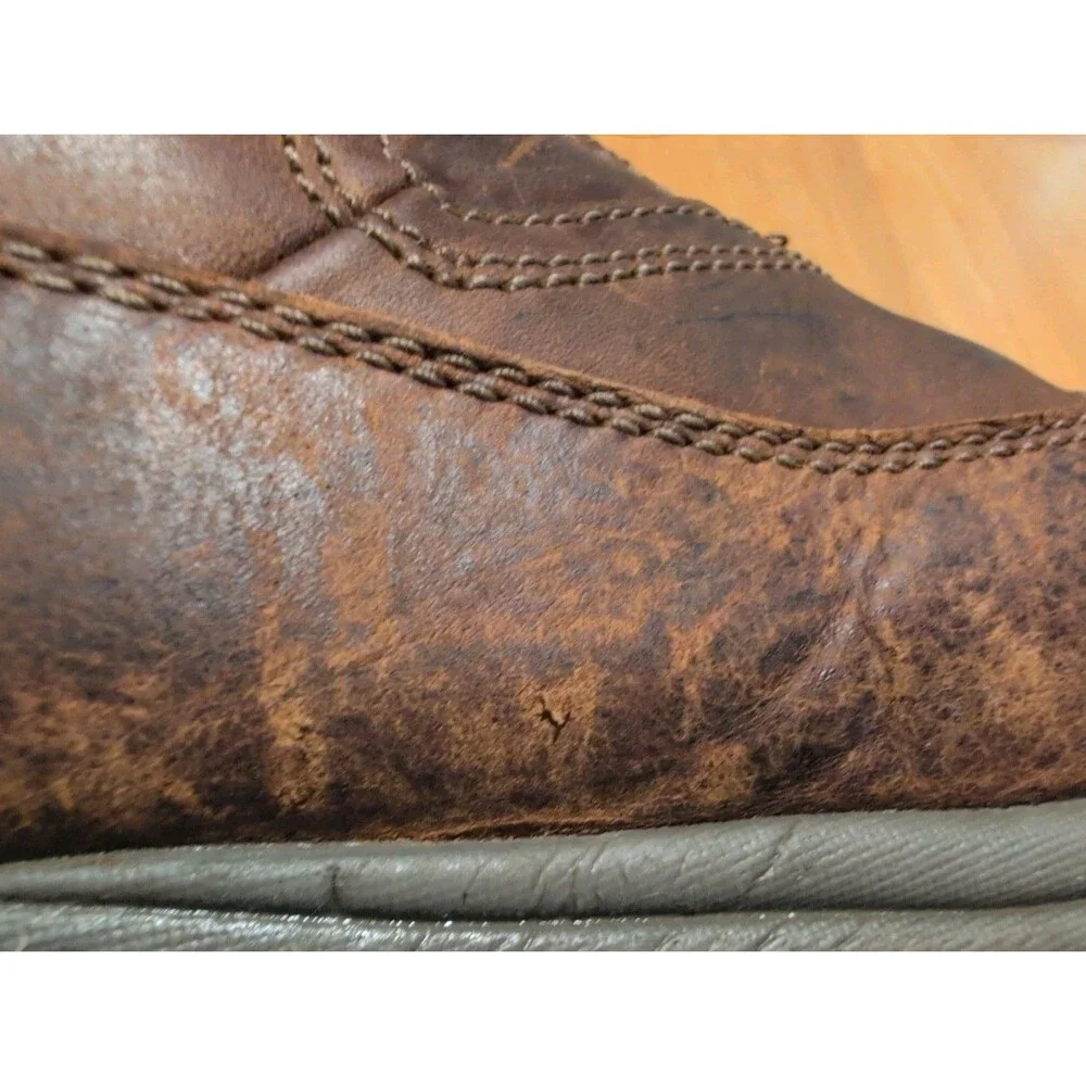 Ariat Men's Brown ATS Terrai Leather Hiking Horse Riding Boots Size 10 EE